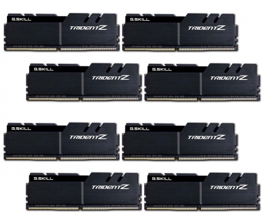 G.SKILL Trident Z DDR4 3600MHz CL17 128GB Kit8 (8x16GB) Intel XMP Black/Black