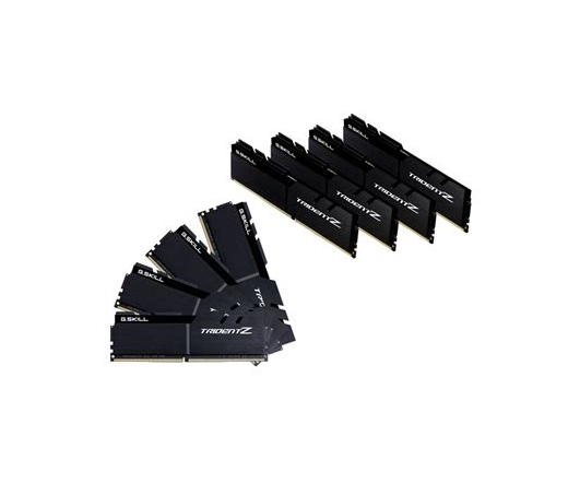 G.SKILL Trident Z DDR4 3600MHz CL17 128GB Kit8 (8x16GB) Intel XMP Black/Black