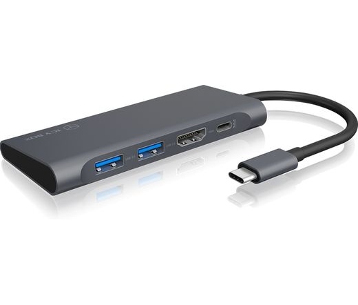 Dockingstation IcyBox USB-C   -> 2xUSB3.0-A/USB3.0-C/HDMI