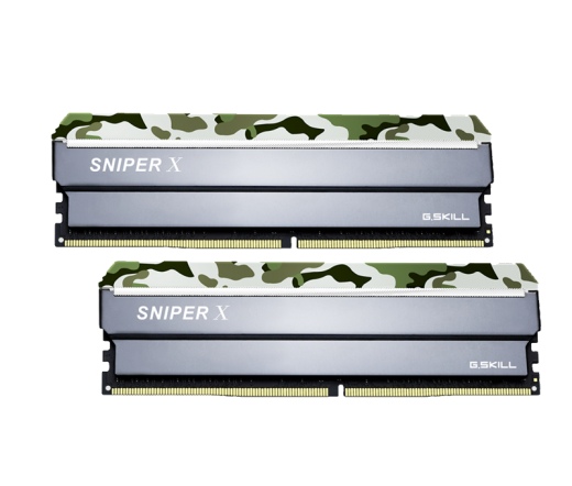 G.SKILL Sniper X DDR4 3200MHz CL16 16GB Kit2 (2x8GB) Intel XMP Classic Camo