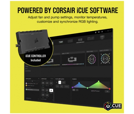 CORSAIR Hydro X Series iCue XH305i RGB Pro Custom Cooling Kit - White