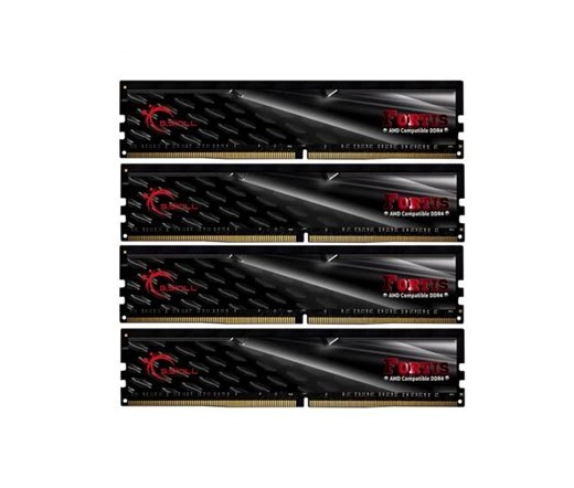 G.SKILL Fortis DDR4 2400MHz CL15 64GB Kit4 (4x16GB) AMD