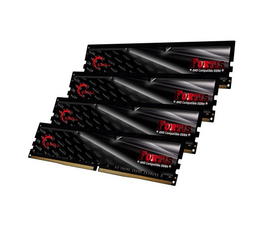 G.SKILL Fortis DDR4 2400MHz CL15 64GB Kit4 (4x16GB) AMD