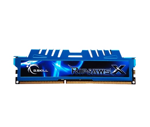 G.SKILL RipjawsX DDR3 1600MHz CL9 32GB Kit4 (4x8GB) Intel XMP Blue