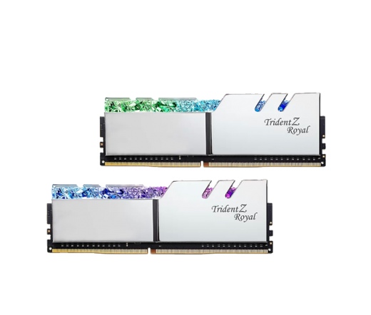 G.SKILL Trident Z Royal DDR4 2666MHz CL19 64GB Kit2 (2x32GB) Intel XMP Silver