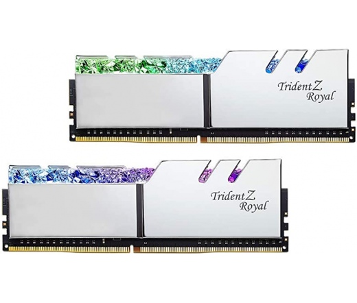 G.SKILL Trident Z Royal DDR4 3600MHz CL14 32GB Kit4 (4x8GB) Intel XMP Silver