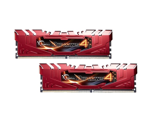 G.SKILL Ripjaws 4 DDR4 2666MHz CL15 16GB Kit2 (2x8GB) Red