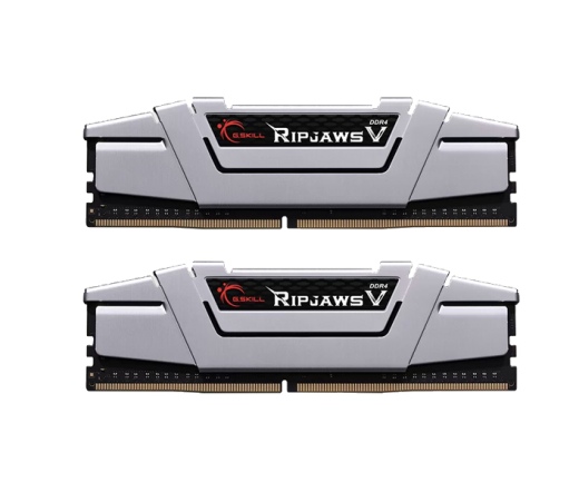 G.SKILL Ripjaws V DDR4 2666MHz CL15 16GB Kit2 (2x8GB) Intel XMP Silver