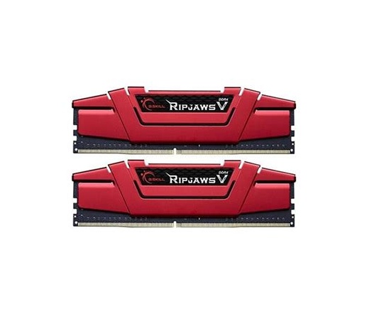 G.SKILL Ripjaws V DDR4 2666MHz CL15 8GB Kit2 (2x4GB) Intel XMP Red