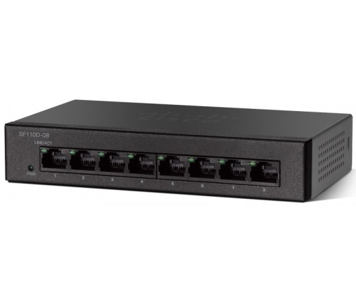 NET Cisco SF110D-08 8-Port Desktop 10/100 Switch