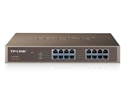 TP-LINK TL-SG1016D 16Port Gigabit Switch 1U