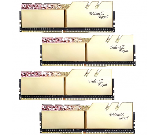 G.SKILL Trident Z Royal DDR4 3200MHz CL14 128GB Kit4 (4x32GB) Intel XMP Gold