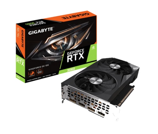 GIGABYTE GeForce RTX 3060 Windforce OC 12G