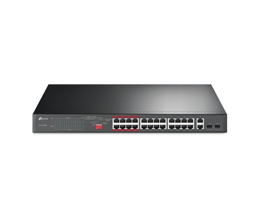 NET TP-LINK TL-SL1226P 24-Port 10/100Mbps + 2-Port Gigabit Unmanaged PoE+ Switch