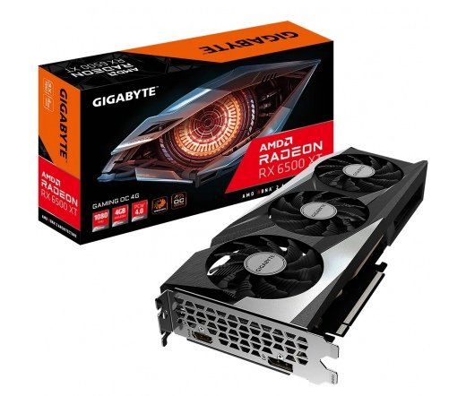 GIGABYTE Radeon RX 6500 XT Gaming OC 4G