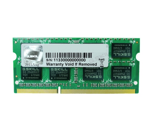 G.SKILL DDR3 for Mac SO-DIMM 1333MHz CL9 8GB