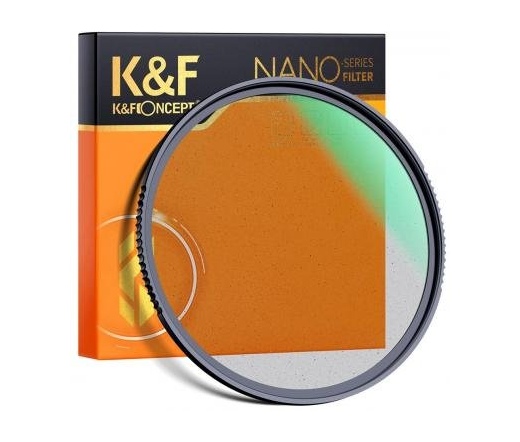 K&F Concept 67MM Nano-X Black Mist lágyító szűrő 1/2, Karcálló