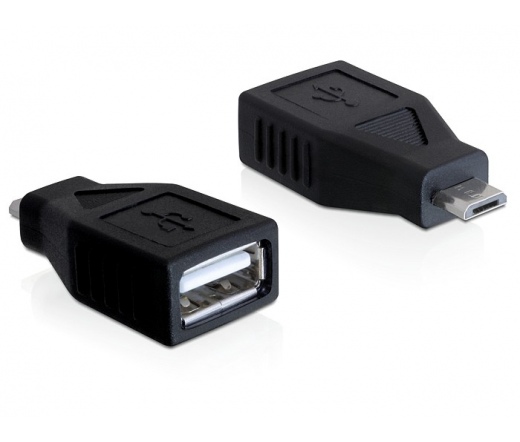 DELOCK Adapter USB micro-B male> USB 2.0-A female (65296)