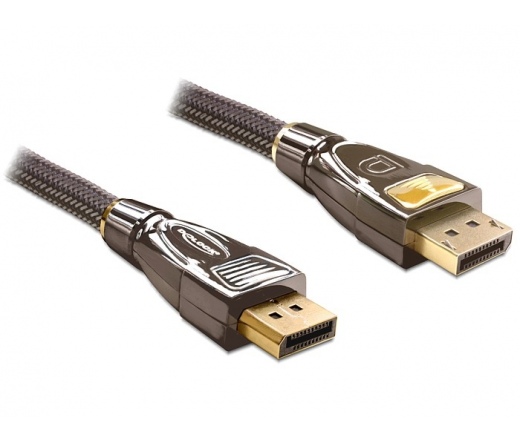 DELOCK Cable Displayport male -> male 5m PREMIUM (82773)