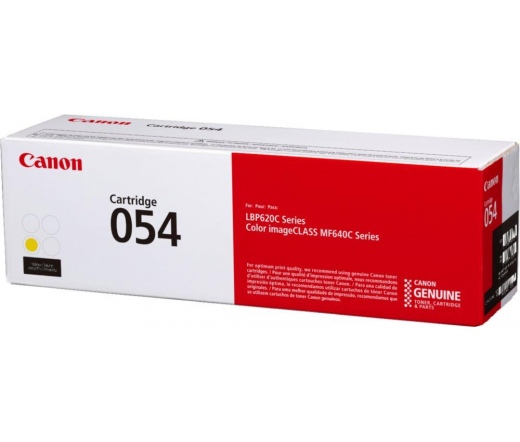 Canon CRG054 Toner Yellow 1,2K (EREDETI)