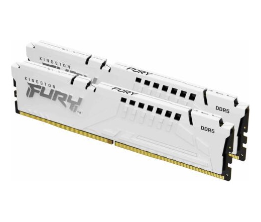 KINGSTON Fury Beast DDR5 5200MHz CL36 64GB Kit2 AMD Expo White