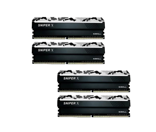 G.SKILL Sniper X DDR4 3200MHz CL16 32GB Kit4 (4x8GB) Intel XMP Urban Camo