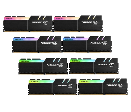 G.SKILL Trident Z RGB DDR4 3600MHz CL16 64GB Kit8 (8x8GB) Intel XMP