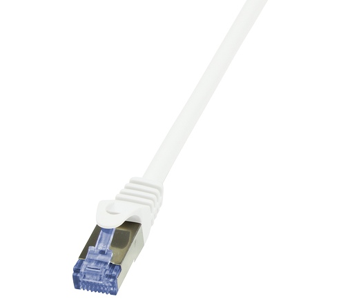 LogiLink CQ3121S Cat6A S/FTP patch kábel - Fehér - 30m