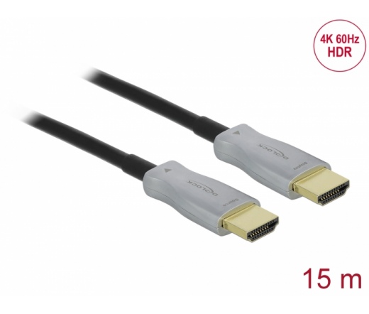 Delock Aktív optikai kábel HDMI 4K 60Hz 15m