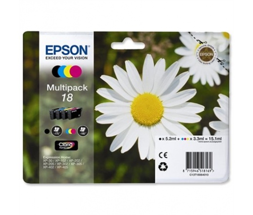 Patron Epson T1806 Multipack Claria (C,M,Y,B)