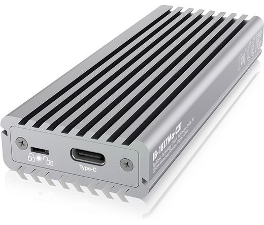 IcyBox IB-1817MA-C31 External Type-C™ enclosure for M.2 NVMe SSD