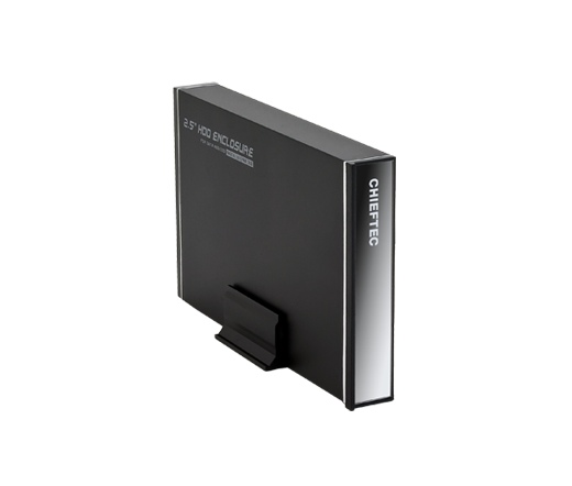 MOBIL RACK 2,5" CHIEFTECT CEB-7025S HDD SATA külső USB3.0 Fekete