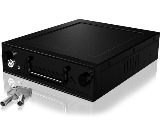 RAIDSONIC IB-148SSK-B 5,25" Mobile Rack for 2.5"/3.5" SATA/SAS