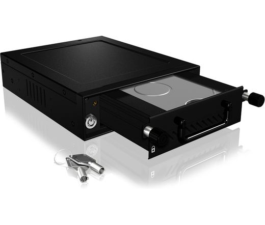 RAIDSONIC IB-148SSK-B 5,25" Mobile Rack for 2.5"/3.5" SATA/SAS