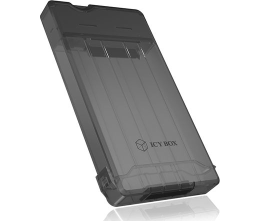 IcyBox External enclosure for 2.5 SATA HDD/SSD, USB 3.0, Black