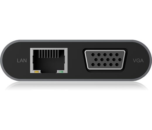 RAIDSONIC USB Type-C™ DockingStation with two video interfaces