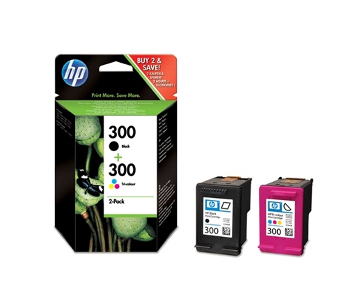 Patron HP No300 Black + Colour 2-pack (CC640EE+CC643EE)