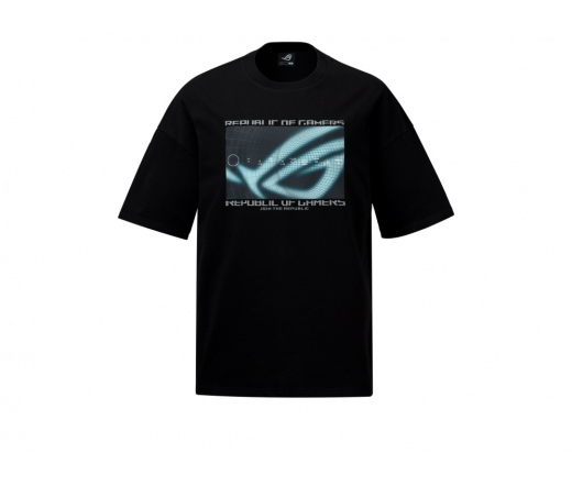 ASUS ROG Cosmic Wave T-shirt CT1013 fekete XL