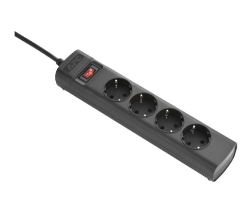 APC POWER STRIP IEC C14 TO 4 OUTLET PROTECT.CONT.CEE 7/3 230V DE IN