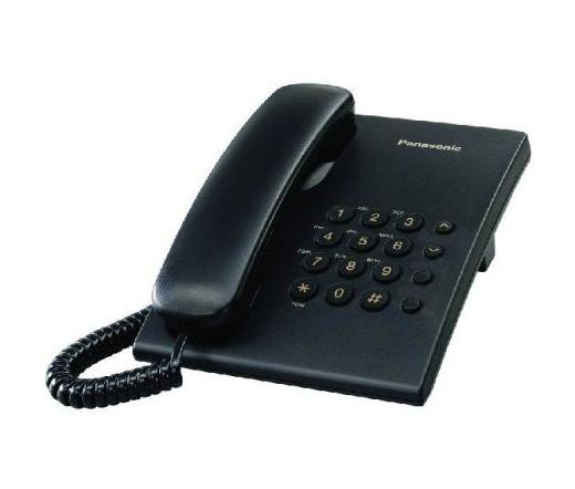 TEL PANASONIC KX-TS500HGB Dect telefon Fekete