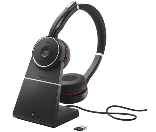 JABRA Evolve 75 SE MS Stereo + Charging Stand