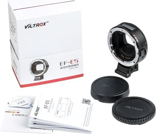 VILTROX EF-E5 CANON EF SONY E AF BAJONETT ÁTALAKÍTÓ ADAPTER