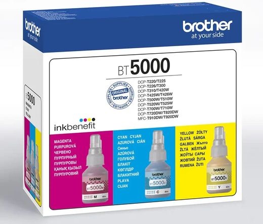 BROTHER BT5000CL Multi-Color Pack