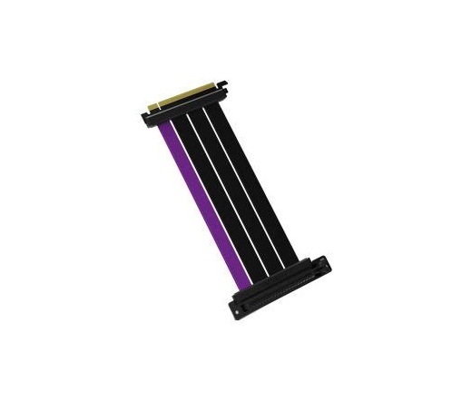 COOLER MASTER Riser Cable PCIe 4.0 x16 v2 - 300mm fekete