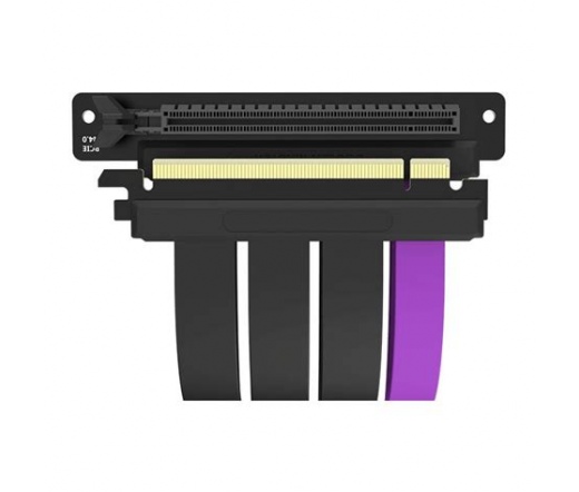 COOLER MASTER Riser Cable PCIe 4.0 x16 v2 - 300mm fekete