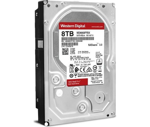 HDD WD Red Pro 8TB 7200RPM 256MB CACHE