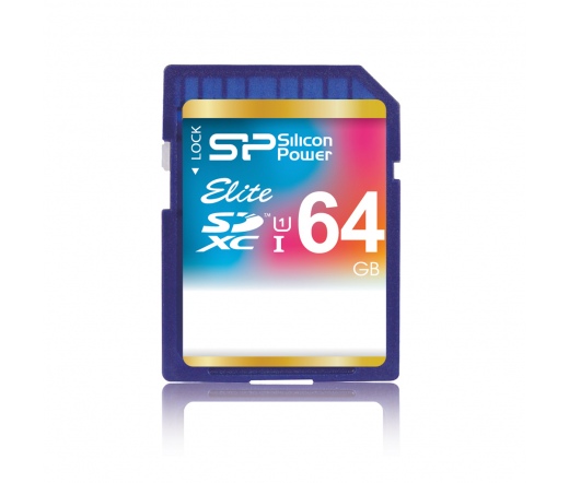 Card SDXC Silicon Power 64GB UHS-I Elite (85MB/s) CL10