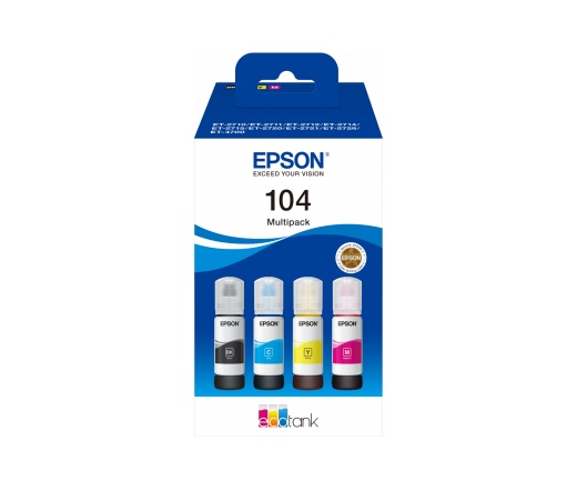 Patron Epson T664 4-Color Multipack