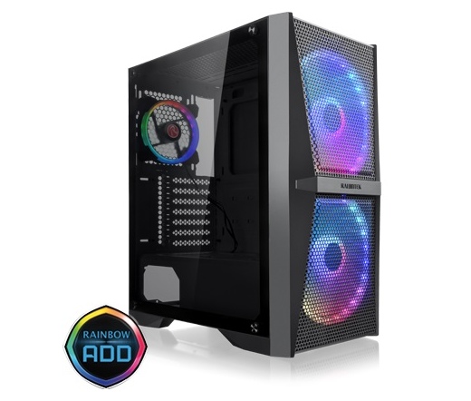 RAIJINTEK Silenos MS Pro fekete