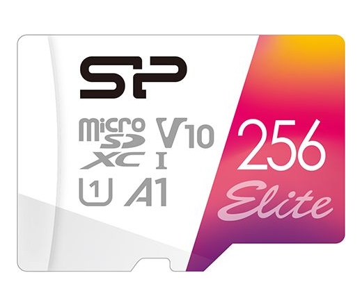 SILICON POWER memory card Elite Micro SDXC 256GB UHS-I A1 V10